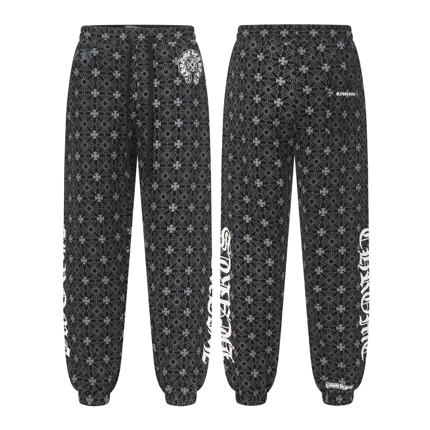 P280 #W5001 cross-border model. Those who pursue quality, please do not place an order. -Chrome Hearts/Chrome Hearts dark pattern all-over Sanskrit letter printed trousers, casual pants and sweatpants -High weight, high density and high quality. The wool is soft, delicate and skin-friendly. It feels soft and silky. It has excellent warmth and skin-friendly properties.